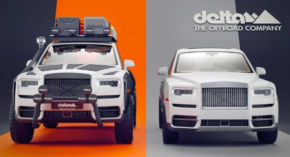 Уникална промяна: Rolls-Royce Cullinan бе превърнат в истински всъдеход СНИМКИ