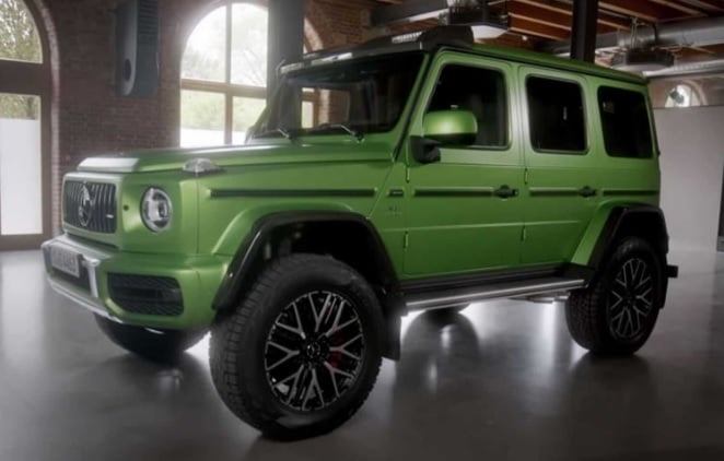 Mercedes показа новия G 63 4x4² с 35-сантиметров просвет СНИМКИ