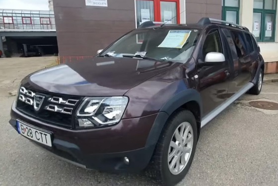 Вижте единствената в света лимузина Dacia Duster ВИДЕО