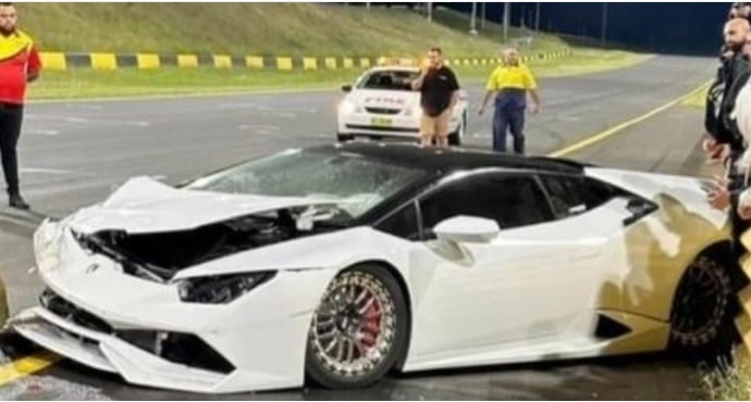 Съботна подборка от зрелищни ВИДЕА:  Lamborghini с 2000 к.с. се блъсна в стена със скорост 200 км/ч