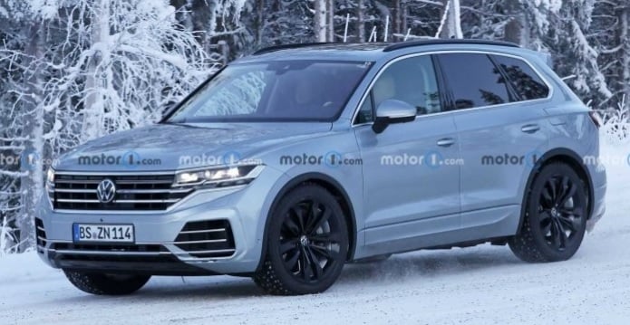 Шпионски СНИМКИ показаха как ще изглежда новият Volkswagen Touareg