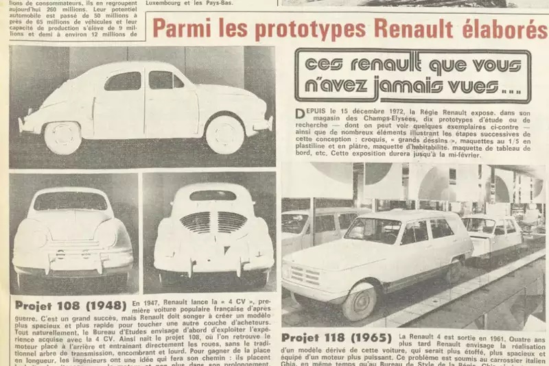 Най-странните автомобили в историята на Renault СНИМКИ