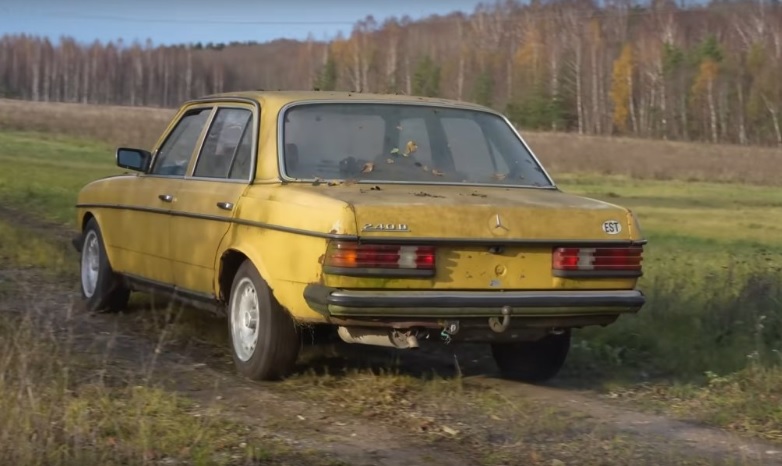 Вижте какво удивително нещо се случи със стар Mercedes ВИДЕО