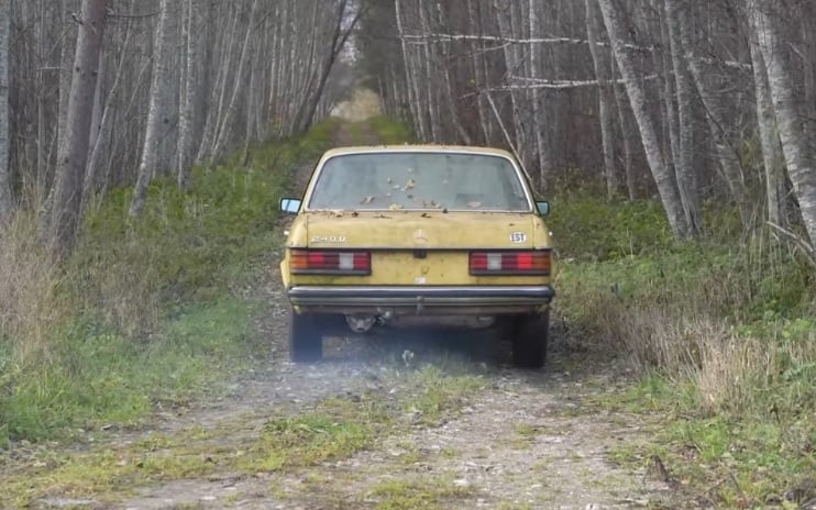 Вижте какво удивително нещо се случи със стар Mercedes ВИДЕО