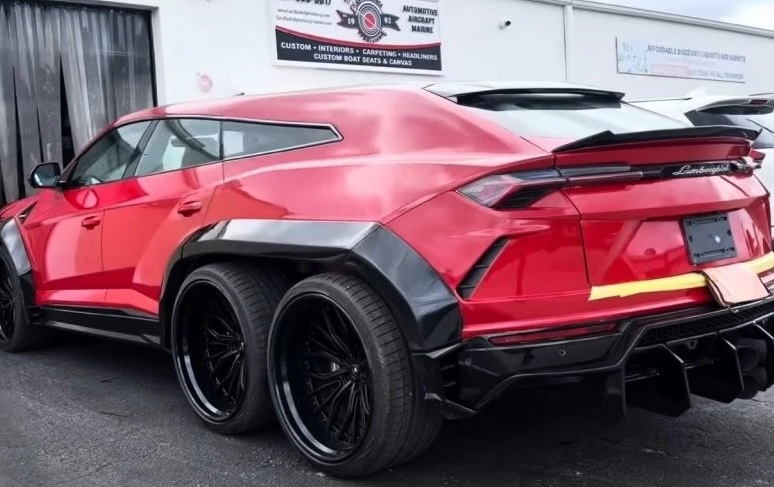 Показаха изумителен Lamborghini Urus на 6 колела ВИДЕО