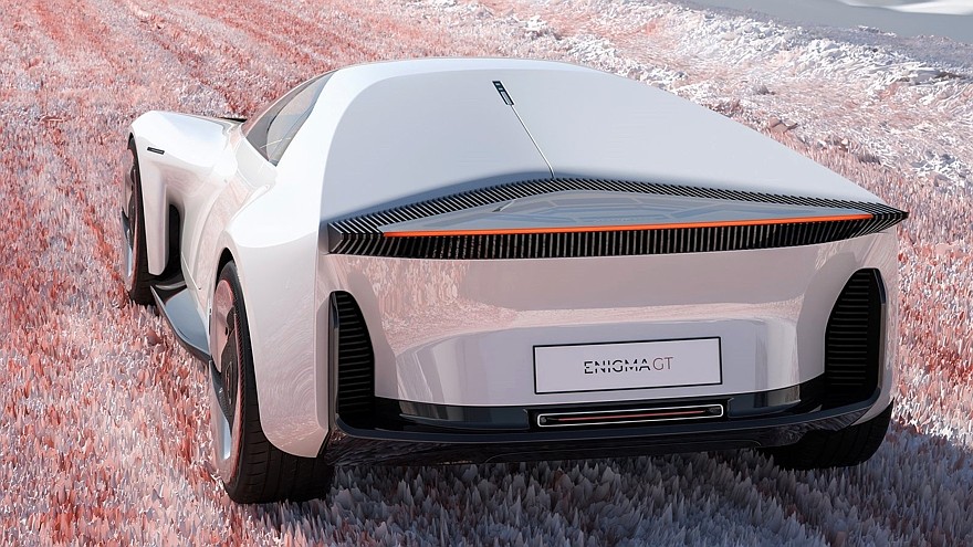 Pininfarina Enigma GT: Хибридно купе с водороден V6 и мрачни перспективи СНИМКИ