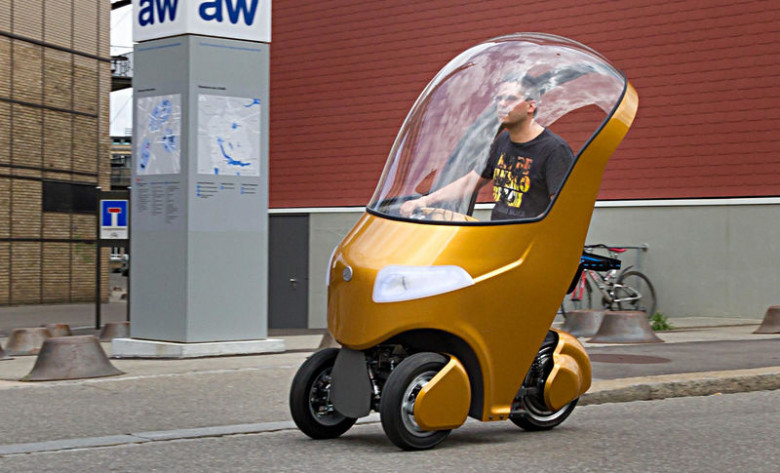 Новият минимобил Bicar впечатлява с размерите си и решава проблема със задръстванията в градовете (СНИМКИ/ВИДЕО)