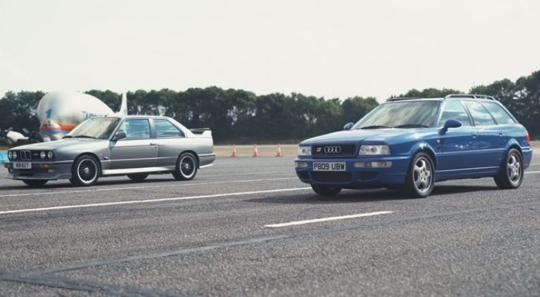 Audi 80 или BMW E30? Супердуел от 90-те (ВИДЕО)