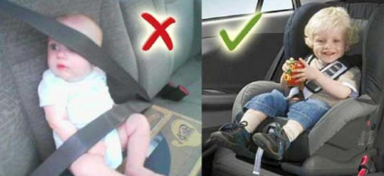 Девет правила за безопасно пътуване с деца в колата
