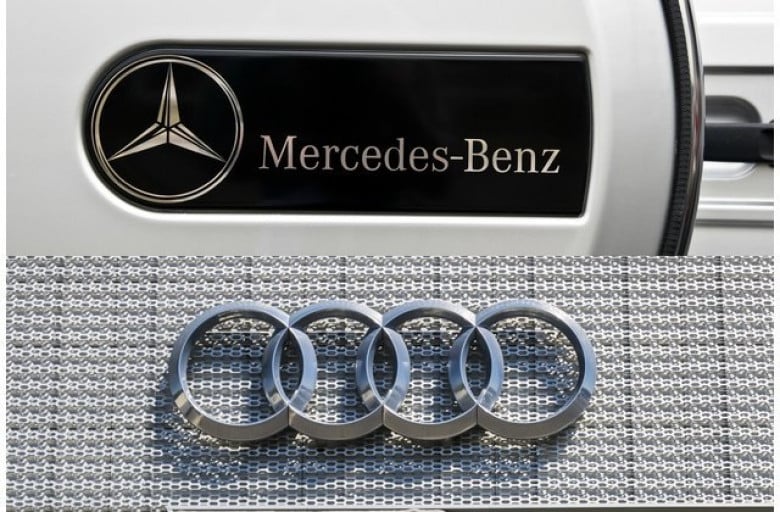 Страшен майтап си направиха от Mercedes-Benz на гърба на Audi ВИДЕО