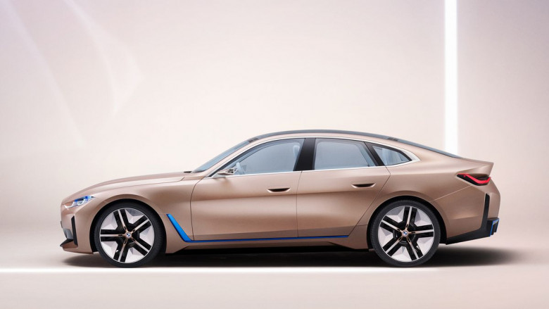 BMW представи разкошното електрокупе Concept i4 ВИДЕО