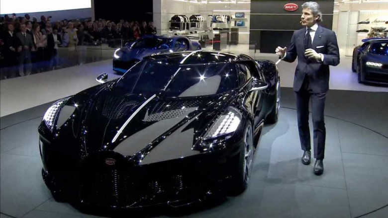 Представиха най-скъпия автомобил в света - Bugatti La Voiture Noire СНИМКИ