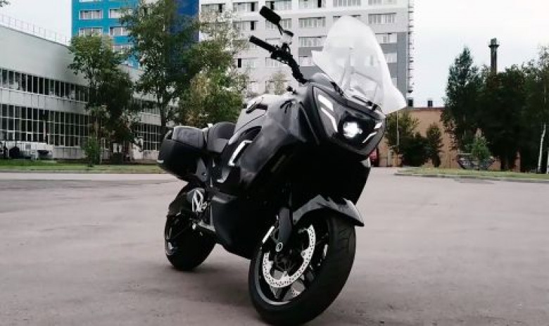 Вижте в действие мотоциклета на Путин ВИДЕО