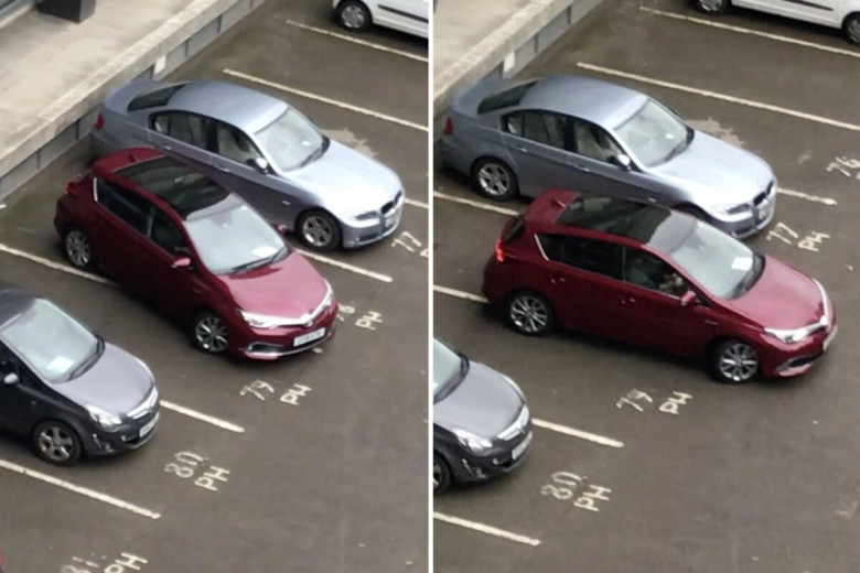 ВИДЕО с паркиране на шофьор накара всички в мрежата да се хванат за главата