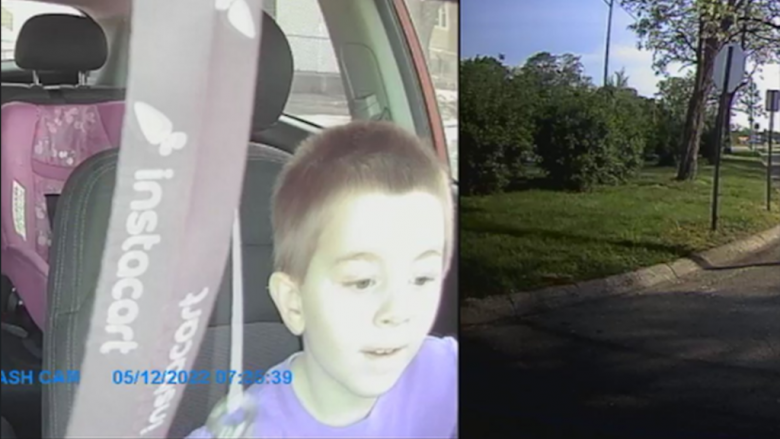 Хлапе на 7 г. подкара джипа на татко и стана страшно ВИДЕО