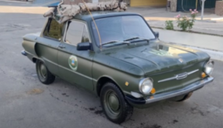 Легендарният ЗАЗ-968А се присъедини към украинската армия ВИДЕО