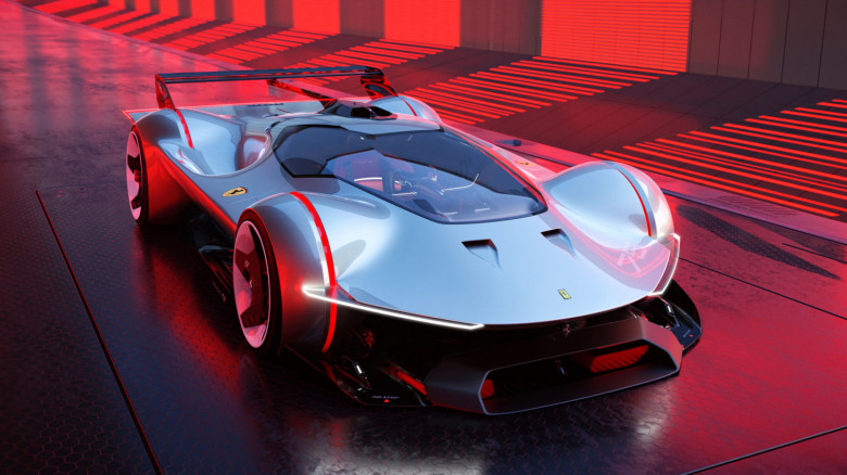 Ferrari повдигна завесата пред Vision Gran Turismo ВИДЕО