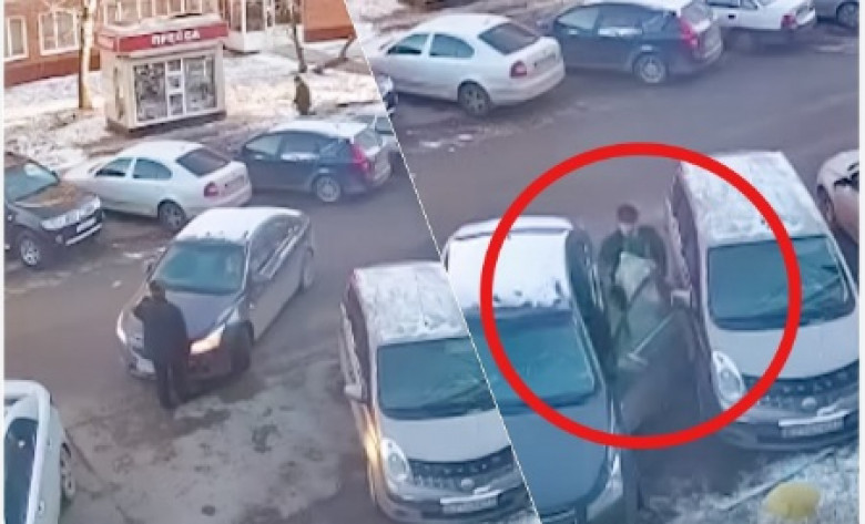 Съботна подборка от зрелищни ВИДЕА: Мъж преби жена заради място за паркиране