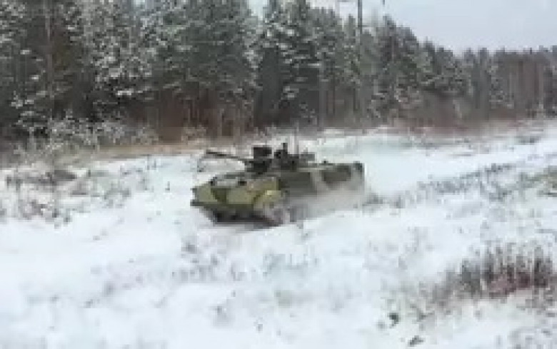 Най-новото самоходно оръдие на Русия е забелязано в Украйна