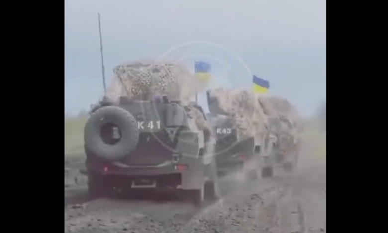 Неочаквано турските бронирани машини Cobra II са забелязани в Украйна ВИДЕО