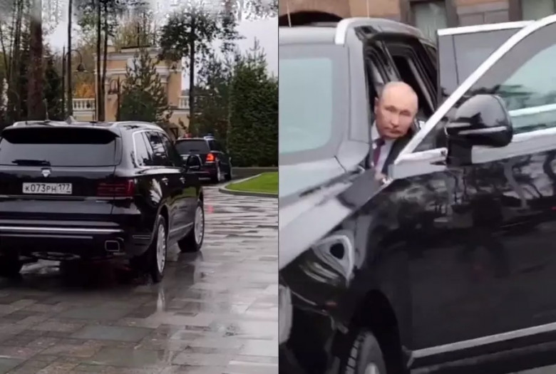 Путин показа най-новата бронирана кола Aurus ВИДЕО