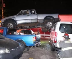 Странен инцидент с Ford Ranger: Никой каскадьор не би повторил този трик СНИМКИ